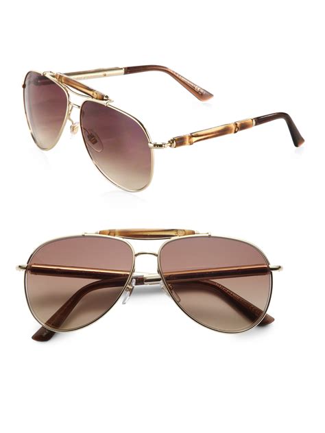 gucci aviator sunglasses